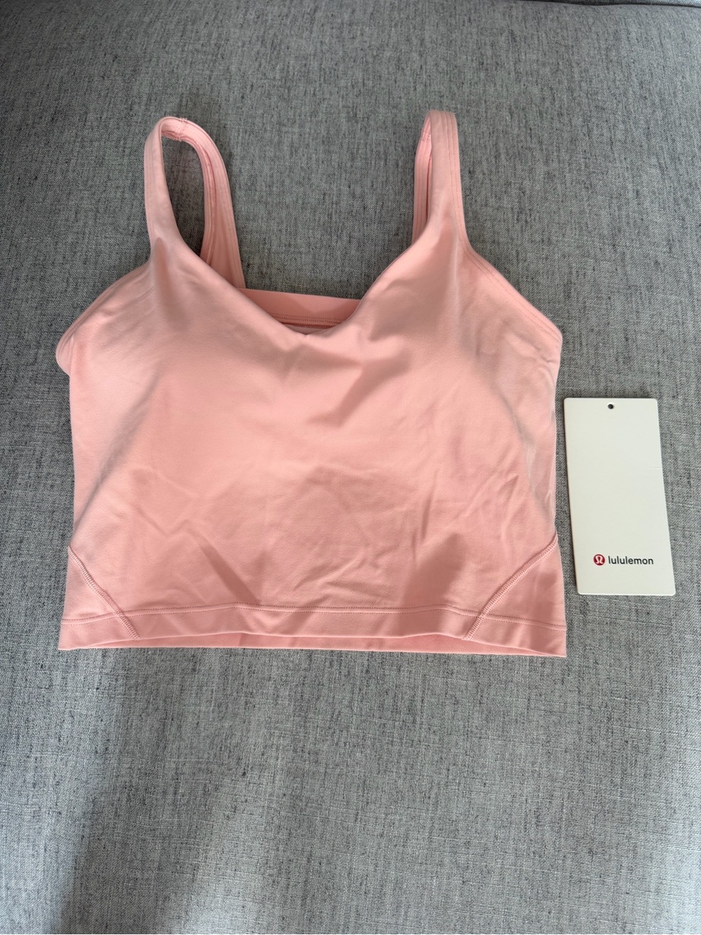 Lululemon Align Tank Dew Pink - Size 6 - NWOT